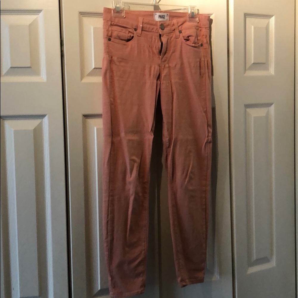 Paige light pink pants